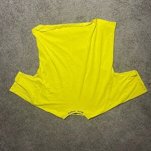 Palm Angels Yellow Short Sleeve Tee